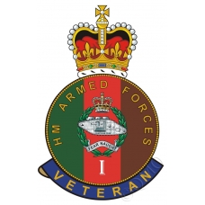 1st RTR Royal Tank Regiment HM Armed Forces Veterans Sticker